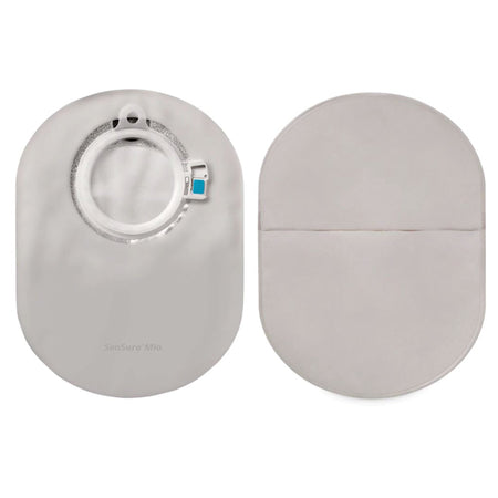 Coloplast 11413 SenSura Mio Click 2-Piece Closed End Opaque Ostomy Pouch, Red Match