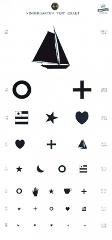 Graham-Field 1243 Kindergarten Eye Chart