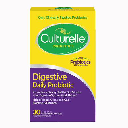 i-Health Inc 49100400099 Culturelle Digestive Daily Probiotic Vegetarian Capsules