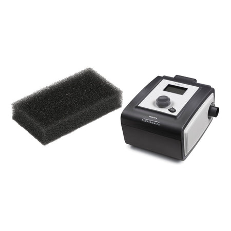 Sunset Healthcare CF1009F CPAP Filter Foam Reusable 2 per Pack Black No Tab