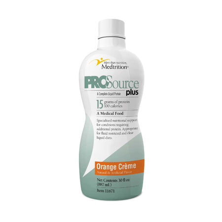 Medtrition/National Nutrition 11671 ProSource Plus Orange Creme Collagen and Whey Protein Formula