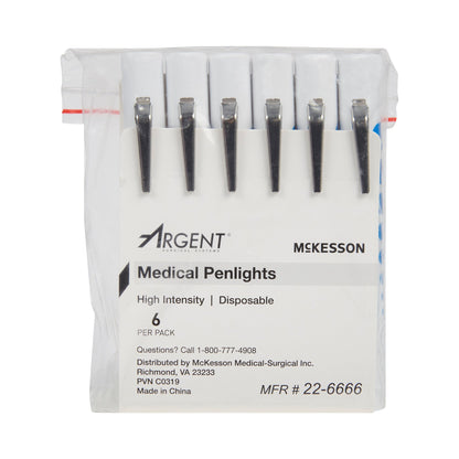 McKesson Disposable Penlight White Light, 4½ Inch