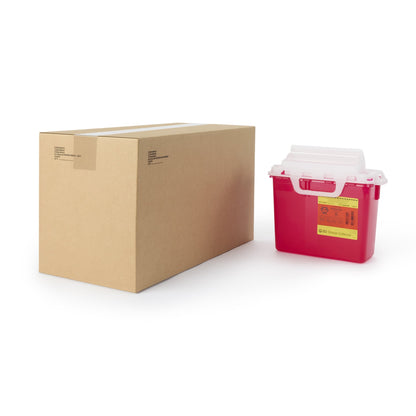 BD Multi-purpose Sharps Container, 12-1/2 x 10-7/10 x 6 Inch