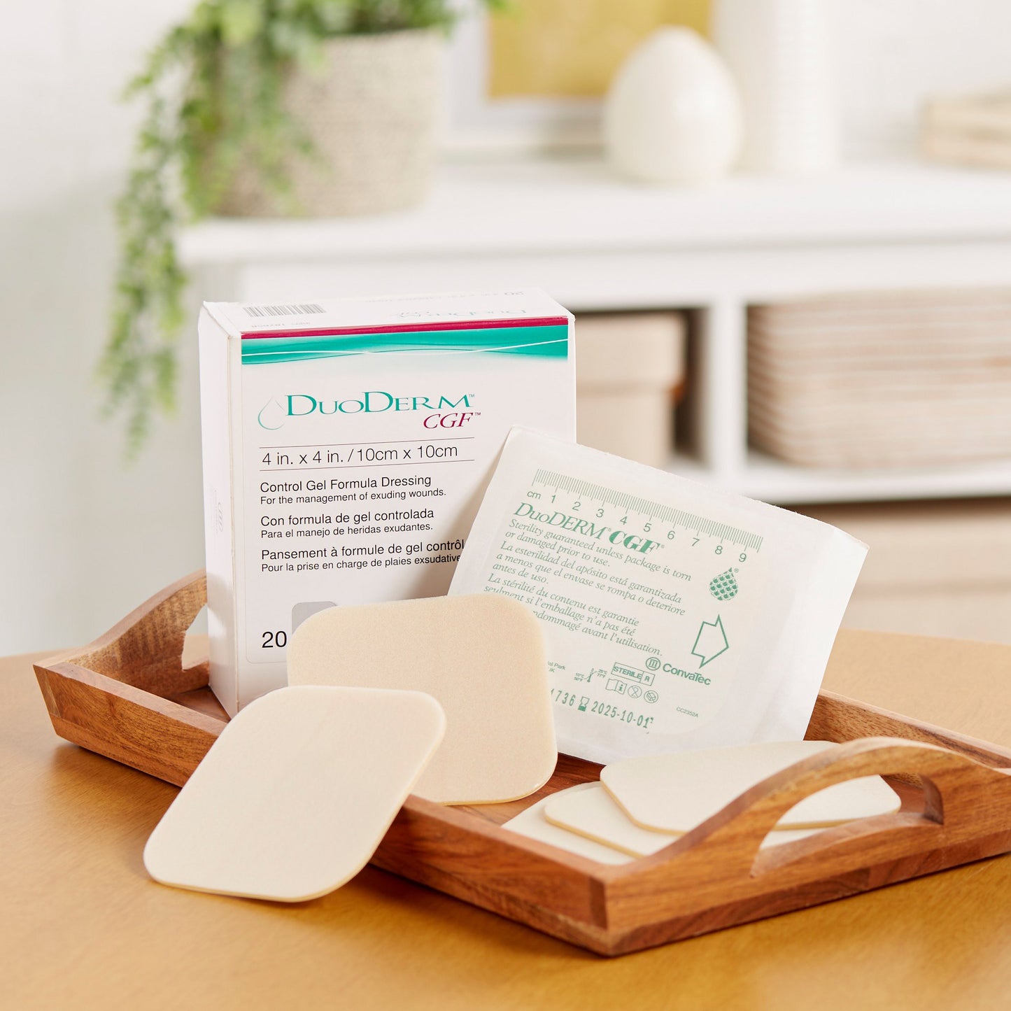 DuoDerm® CGF® Hydrocolloid Dressing, 4 x 4 Inch