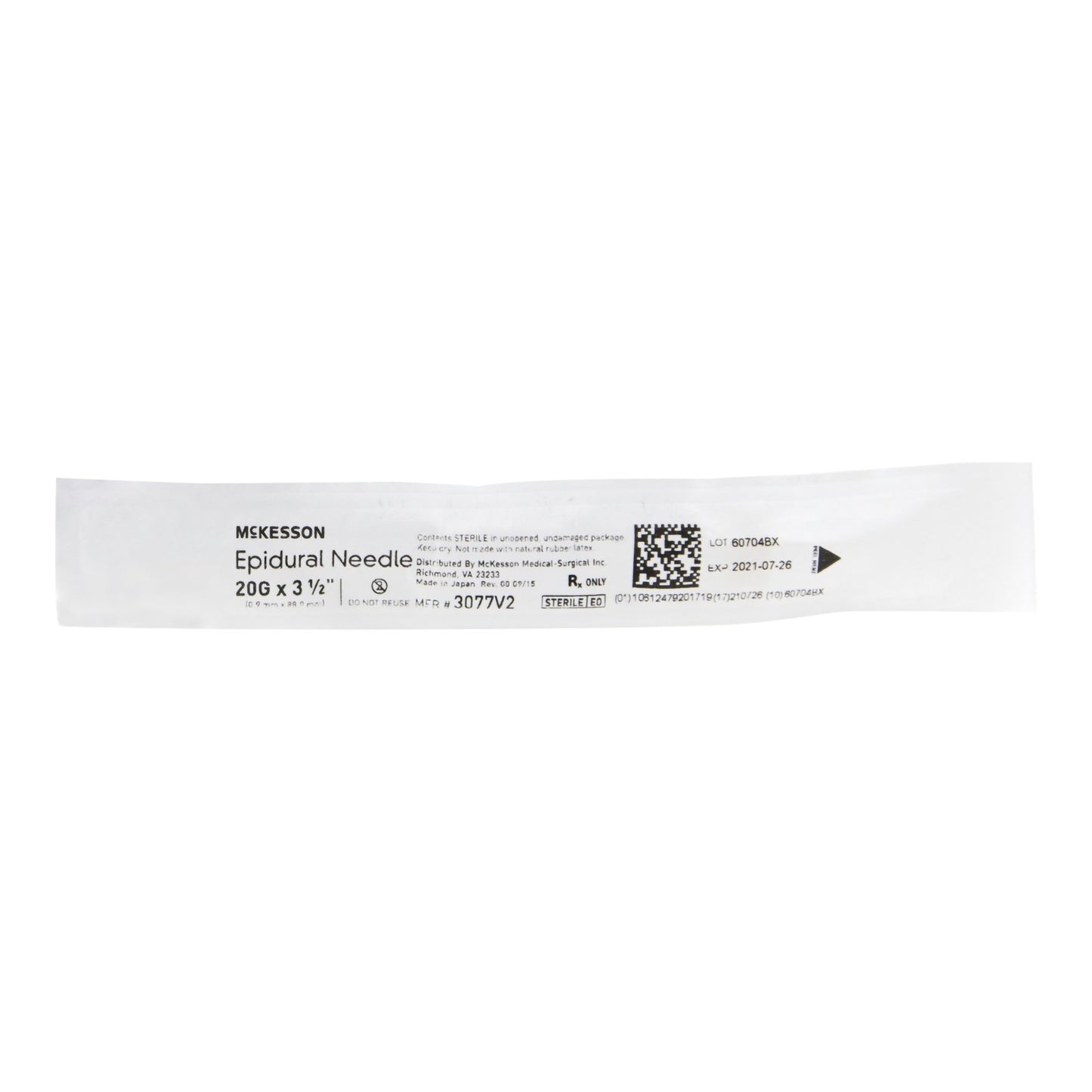 McKesson Epidural Needle