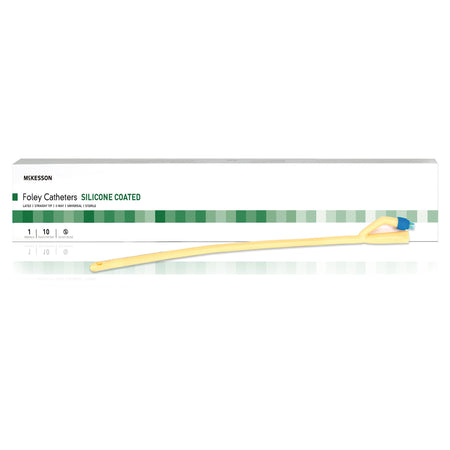 McKesson 16-SLFOL3012 Foley Catheter, 12 Fr., 16 Inch, Standard Tip