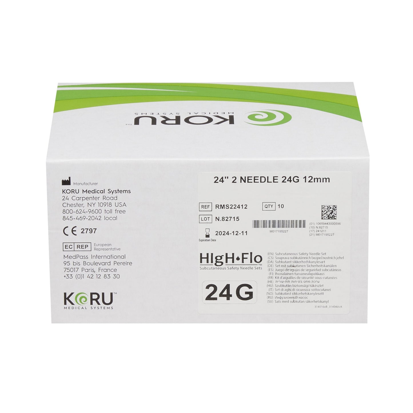 HIgH-Flo™2 Sub-Q Infusion Set