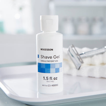 McKesson Shaving Gel, 1.5-ounce bottle