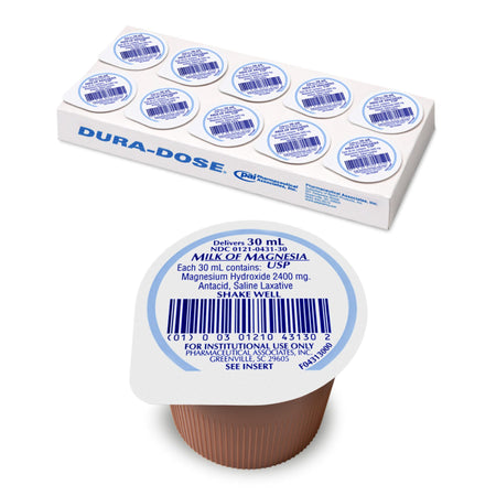 Pharma Tek 121043130 Milk of Magnesia Magnesium Hydroxide Laxative