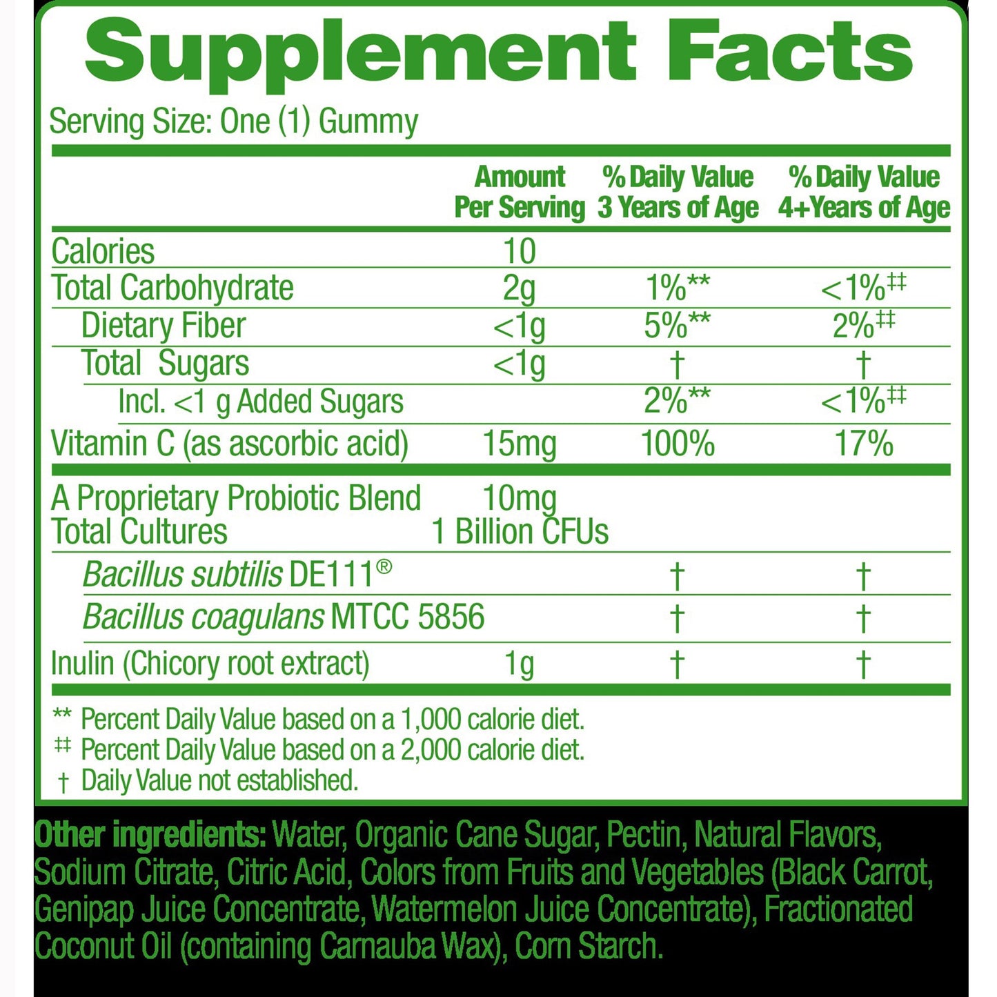 Pediatric Prebiotic / Probiotic Dietary Supplement Culturelle® 30 per Bottle Gummy