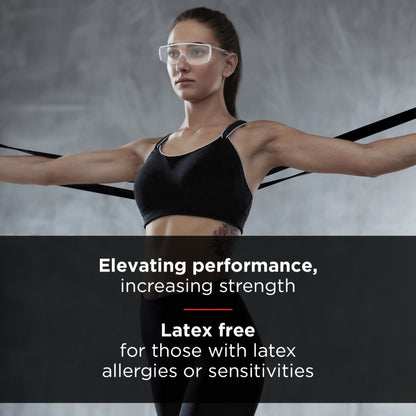 TheraBand® Exercise Resistance Band, Black, 6 Inch x 25 Yard, X-Heavy Resistance