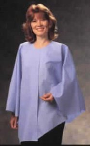 Graham Medical Products 15568 Exam Poncho, Blue, One Size Fits Most