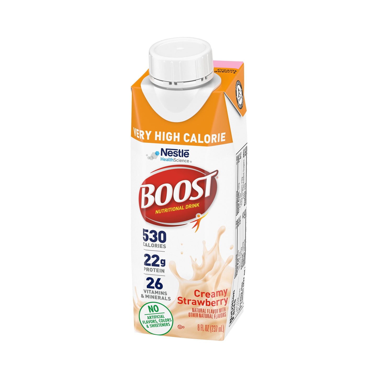 Boost® Very High Calorie Strawberry Nutritional Drink, 8-ounce carton