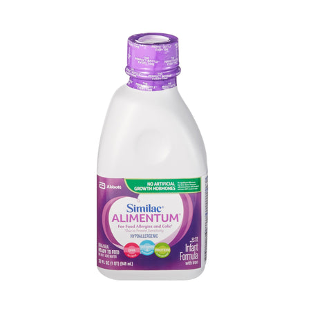 Abbott Nutrition 57512 Similac Alimentum Ready to Use Infant Formula, 1-quart bottle