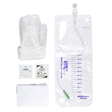 Intermittent Closed System Catheter Tray TruCath™ Straight Tip 14 Fr. Without Balloon