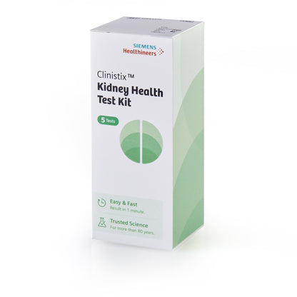Clinistix™ Kidney Health Test Kit, Urine Test Strips, Five Tests
