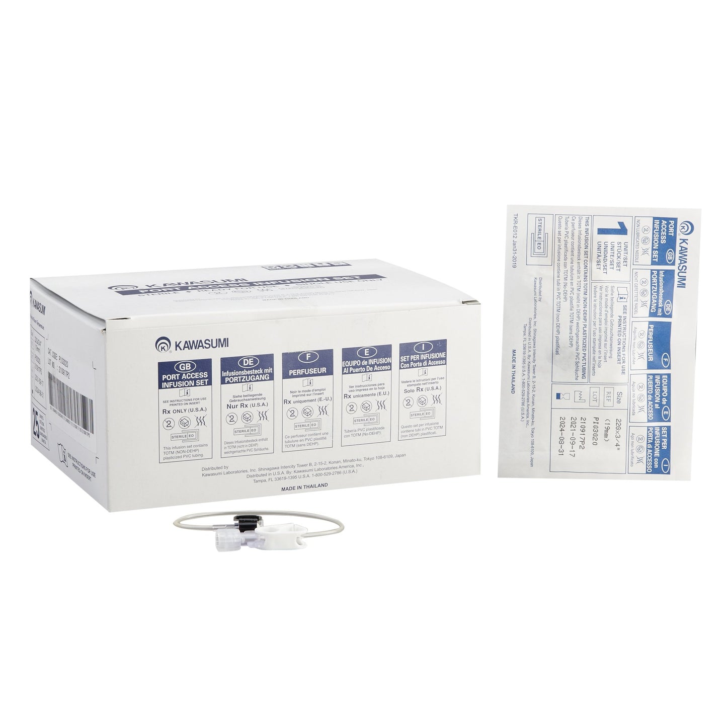 Kawasumi Huber Infusion Set