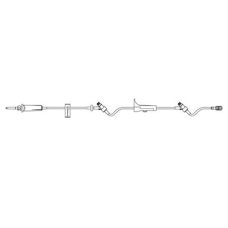 SafeDay™ Primary IV Administration Set 2 Injection Sites 352636