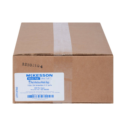 ULTRA-TUFF™ Infectious Waste Bag, 7-10 gal