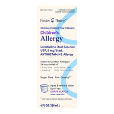 Foster & Thrive™ Children's Allergy Loratadine Oral Solution, Grape Flavor