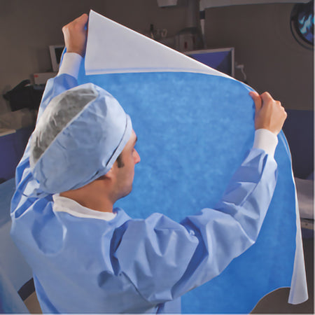 O&M Halyard Inc 34143 Quick Check H500 Sterilization Wrap, 54 x 54 Inch