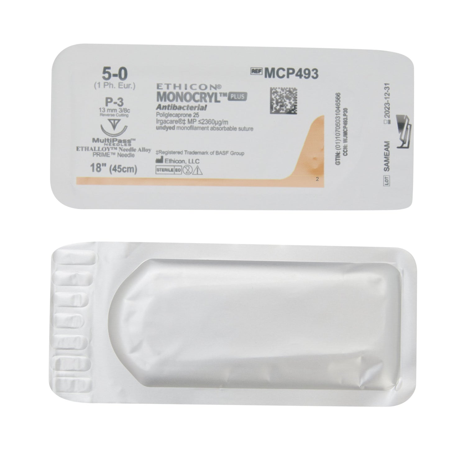 Monocryl™ Plus Suture with Needle