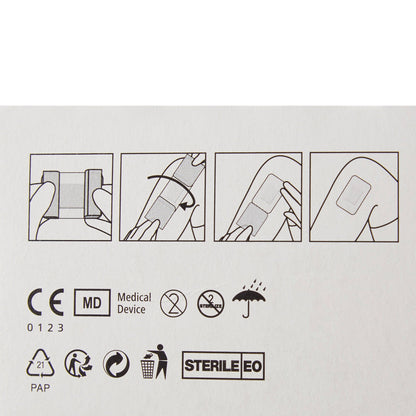 Cosmopor® Adhesive Dressing, 4 x 4 Inch