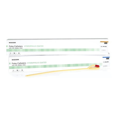 McKesson 16-LFOL3014 Foley Catheter McKesson 2-Way Standard Tip 30 cc Balloon 14 Fr.