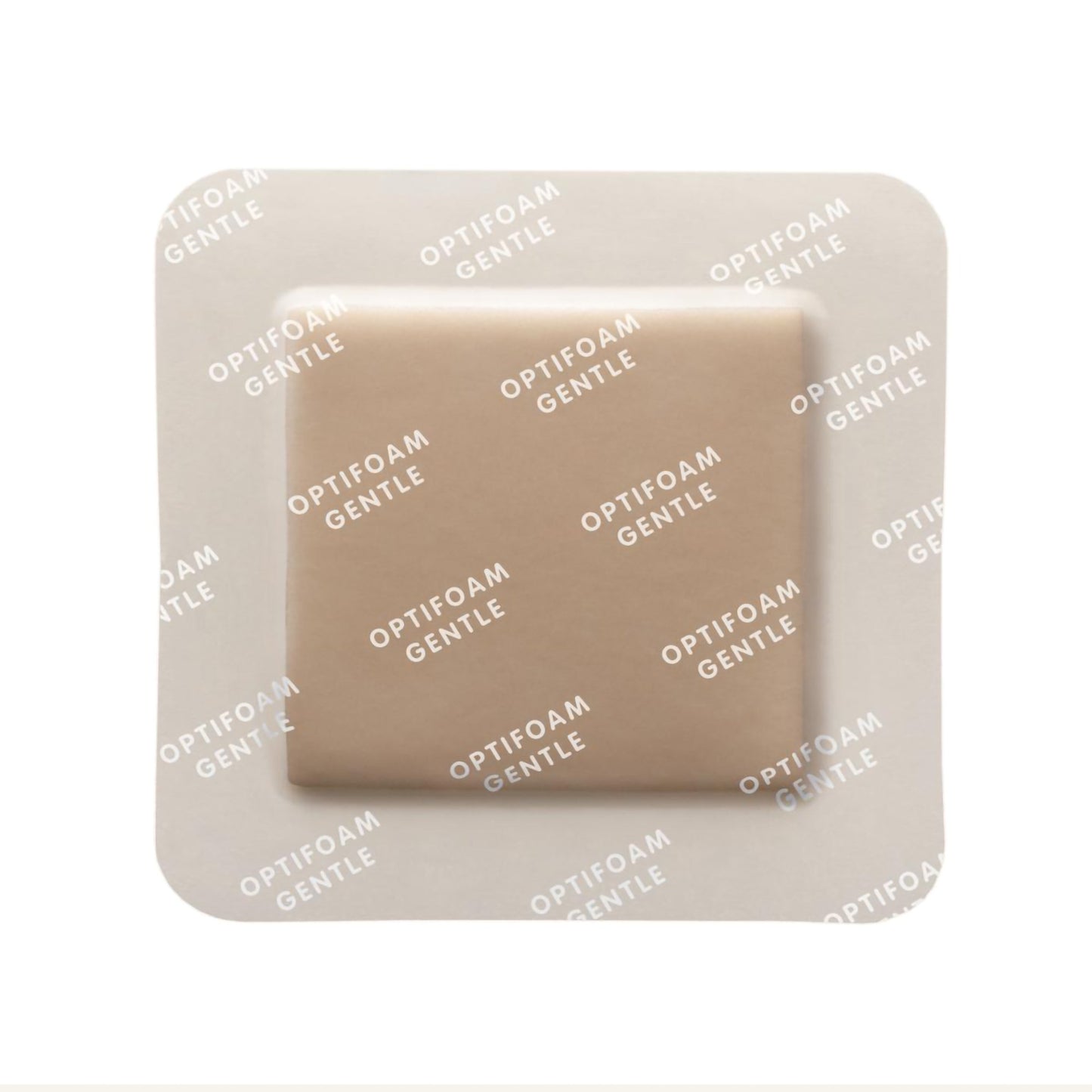 Foam Dressing Optifoam® Gentle 3 X 3 Inch With Border Waterproof Backing Silicone Border Square Sterile