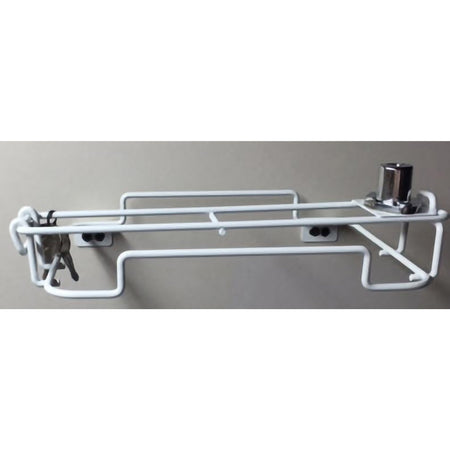 Medegen 8782 Sharps Container Hardware, 9-1/4 W x 61-1/2 L x 7-1/2 D x 3 H, White