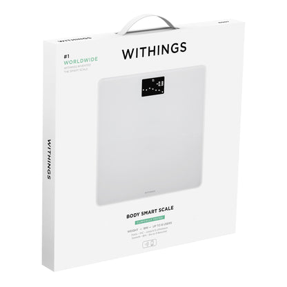 Withings Body Wifi Smart Scale, White by Withings Inc product image - view 3
