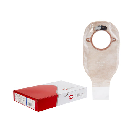 Hollister 18164 New Image Two-Piece Transparent Ostomy Pouch, Pre-cut to Fit 70 mm, Blue