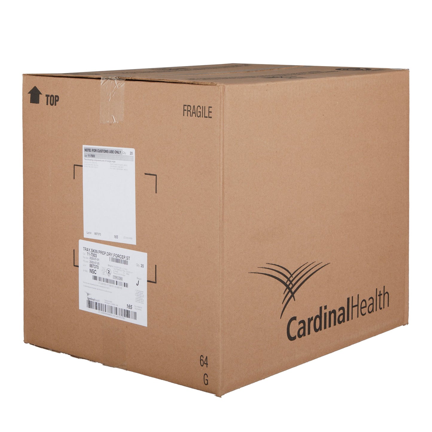 Dry Skin Prep Scrub Tray Cardinal Health™