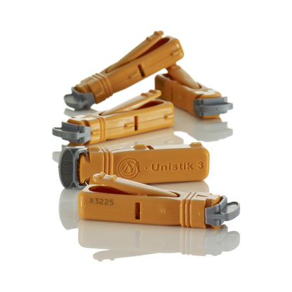 Unistik® 3 Extra Safety Lancet, 21 Gauge, 2-mm Depth