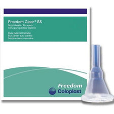 Coloplast Freedom Clear® SS Male External Catheter, Intermediate