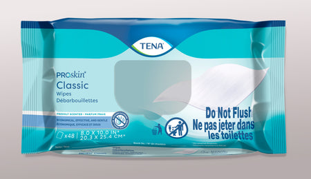 Personal Cleansing Wipe TENA® ProSkin™ Classic Soft Pack Scented 48 Count