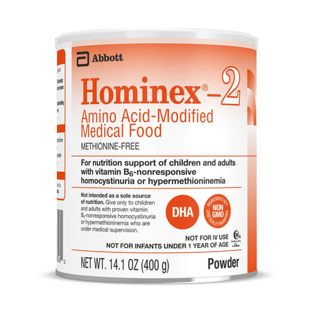 Abbott Nutrition 67042 Hominex-2 Food for Vitamin B-6-Nonresponsive Homocystinuria, Hypermethioninemia