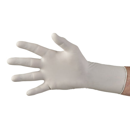 Sterling-Xtra® Nitrile Extended Cuff Length Exam Glove, Small, Gray