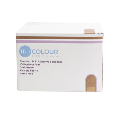 TruColour® Dark Brown Adhesive Strip, 1 x 3 Inch