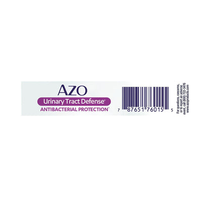 Urinary Pain Relief AZO® Urinary Tract Defense 162 mg - 162.5 mg Strength Methenamine / Sodium Salicylate Tablet 18 per Box