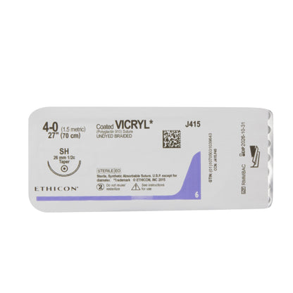 Coated Vicryl™ Suture with Needle