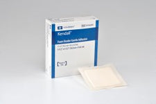 Kendall™ Gentle Bordered Foam Dressing with Silicone Adhesive, 14 x 14 cm