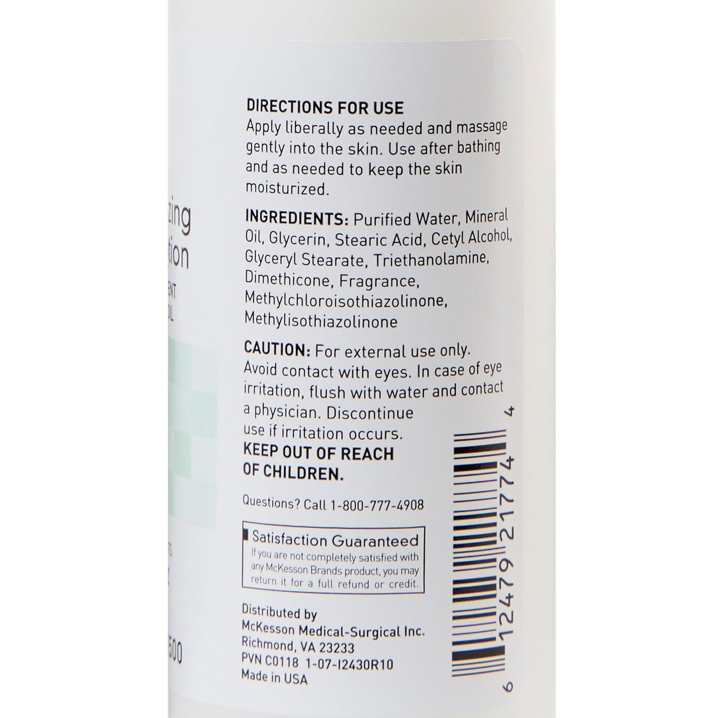 McKesson Hand and Body Moisturizer, 4-ounce bottle