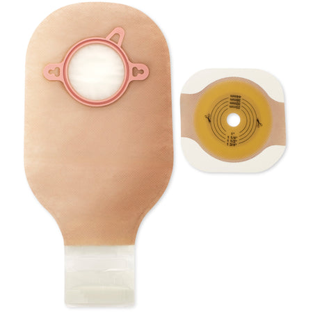 Hollister 19602 Ostomy Pouch New Image Two-Piece System Flat