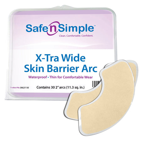 Skin Barrier Arc Safe n Simple™ X-Tra Wide