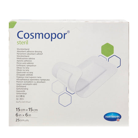 Hartmann 900823 Cosmopor Adhesive Dressing, 6 x 6 Inch