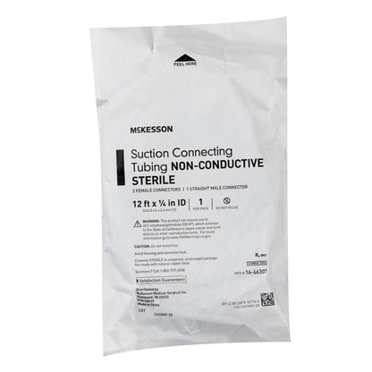 McKesson Suction Tubing, 1/4 Inch Inner Diameter, 4 Yard Length