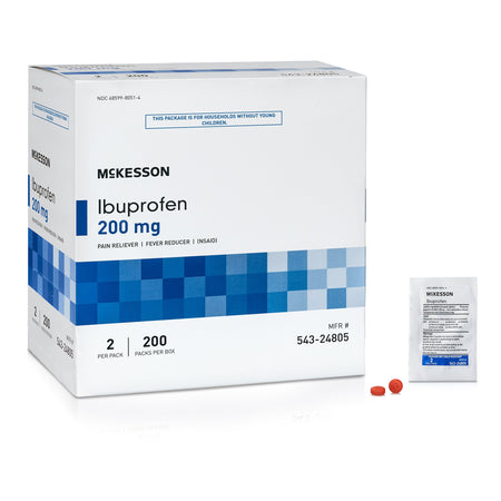 McKesson 543-24805 Ibuprofen Pain Relief
