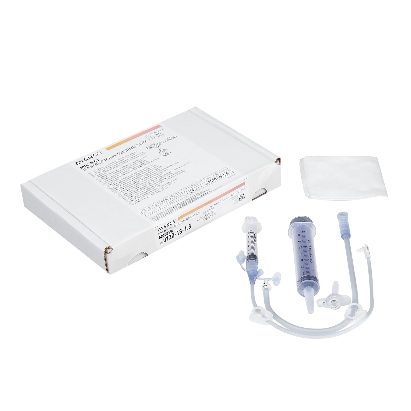 Mic-Key® Low Profile Gastrostomy Tube Kit, 18 Fr., 1.5 cm Tube
