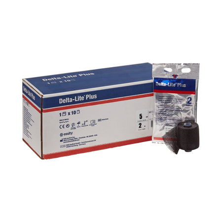 BSN 7345845 Delta-Lite Plus Black Cast Tape, 2 Inch x 4 Yard